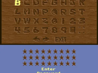 
											Password screen