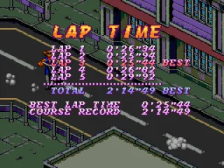 
											Lap times