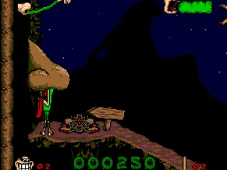 
											Boogerman is getting sucked into a teleporter