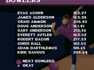 
											Pro bowlers