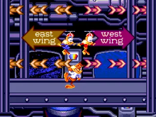 
											Menu design in the SNES version is different from the one of Genesis release