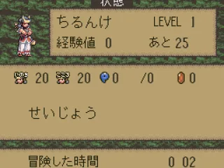 
											Character information