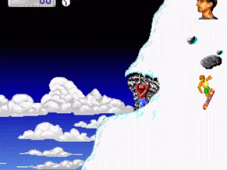 
											More than the usual snowboarding hazards
