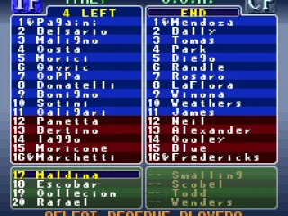 
											Team rosters