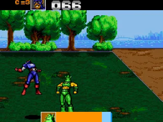 
											I'd sure as hell like to know who the fucker is supposed to represent... Kinda looks like a mix between Juggernaut and The Hulk (due to all that green). Only... smaller.