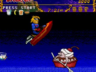 
											In a boat