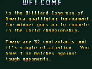 
											Intro for the start of the BCA Regional Qualifying Tournament