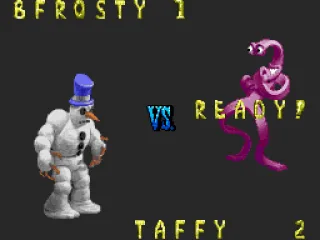 
											Bad Mr. Frosty vs. Taffy.