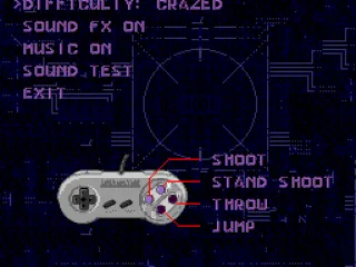 
											Options menu