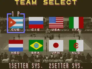 
											Team select