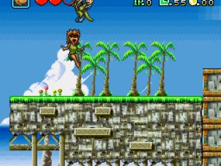 
											Bouncing on a cave woman.