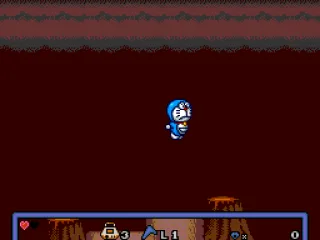 
											Doraemon is desperately jumping
