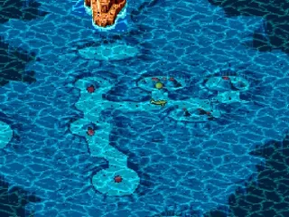 
											Moving through the first area from level to level
