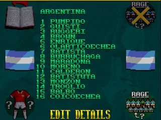 
											Editing a team