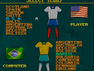 
											Team selection