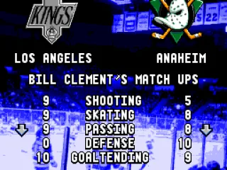 
											Matchup screen