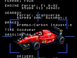 
											The shitty Ferrari F92A