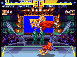 
											Saturday Night Fever: Duck King and Geese Howard duke it out inside a night club