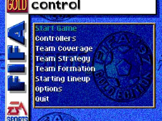 
											Game menu