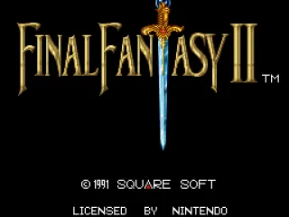
											Title screen: US version,