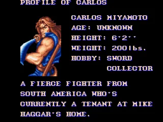 
											Profile of Carlos