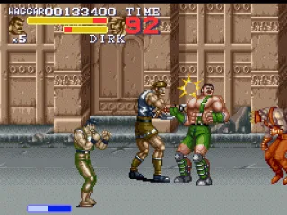 
											Haggar takes a pounding