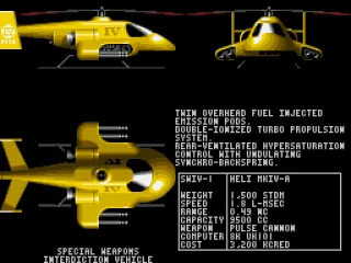 
											Heli parameters