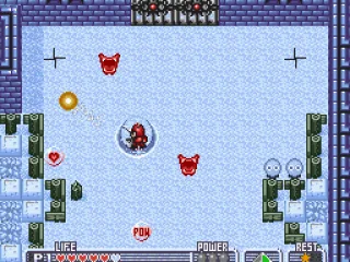 
											The black crosses are monster dens. They have to be  destroyed before the level can be finished.