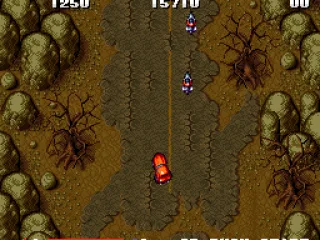 
											Passing through a very old canyon road.