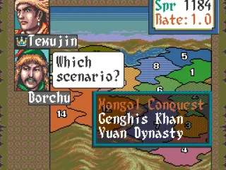 
											Choosing a scenario