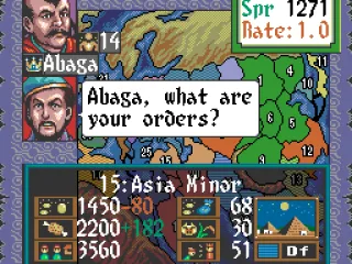 
											Main screen