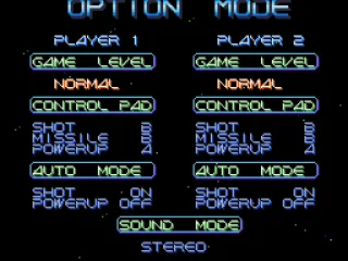
											Make your custom space journey in the option screen.