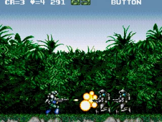 
											Shooting enemies with the normal gun