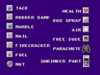 
											Intro: The items you will encounter in the game