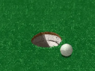 
											Chips and putts oftentimes will switch to a zoomed in view of the hole if they're close to the pin.