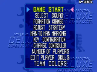 
											Before-game options