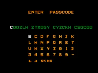 
											Password entry