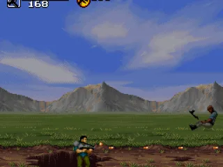 
											Killing henchmen of an evil biotech company.