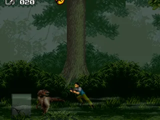 
											Running to get into the velociraptor's blind spot (NOTE: velociraptors have no blind spots)