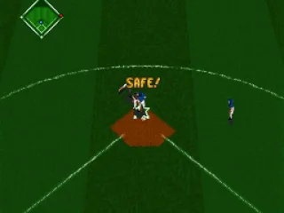 
											A close call at second base!