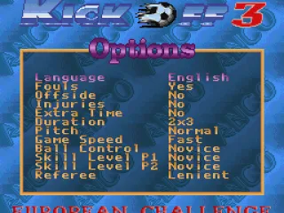 
											Game Options Interface