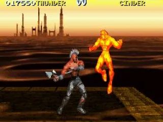 
											Thunder vs. Cinder