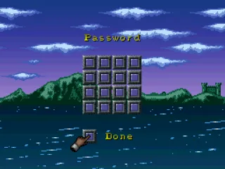 
											Password system