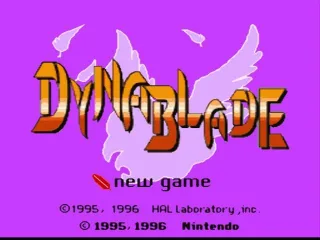 
											Starting the game Dynablade