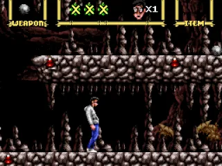 
											In a cave