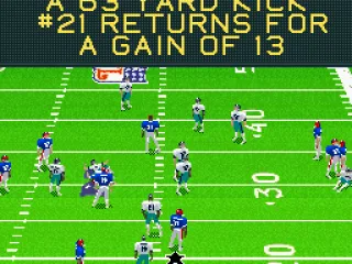 
											A gain of 13 yards