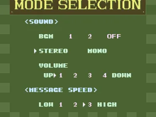 
											In game options