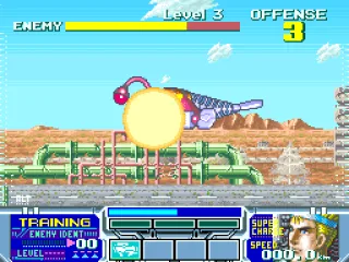 
											Shooting it with a charged up shot