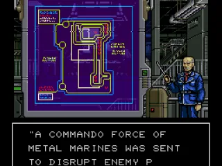 
											The beginning of each mission offers a password and few options