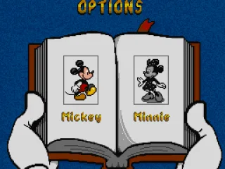 
											Character selection.
